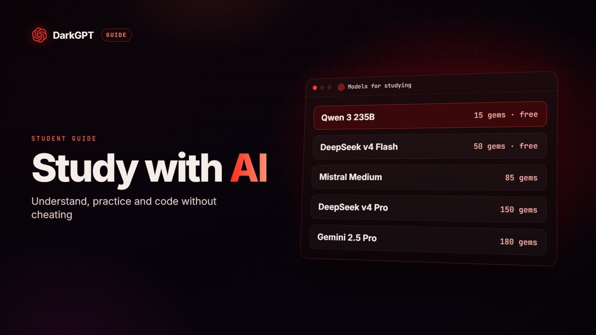 AI for students: understand, revise and practice