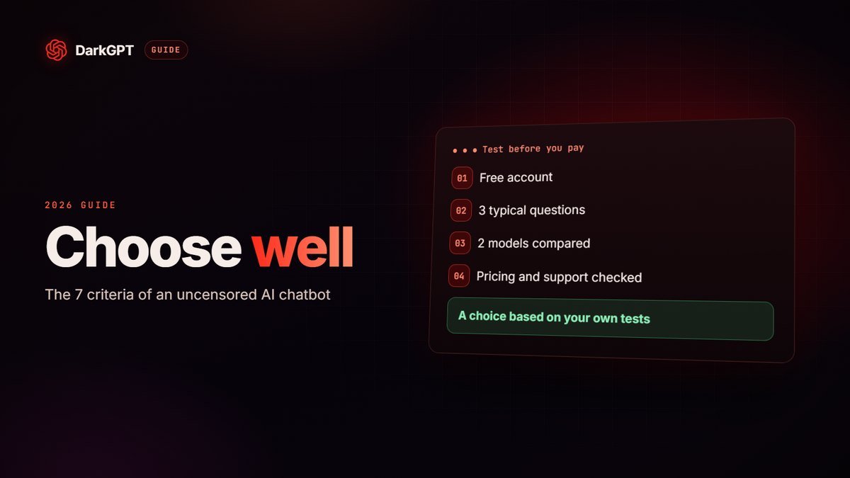 Best uncensored AI chatbot in 2026: 7 criteria to choose well