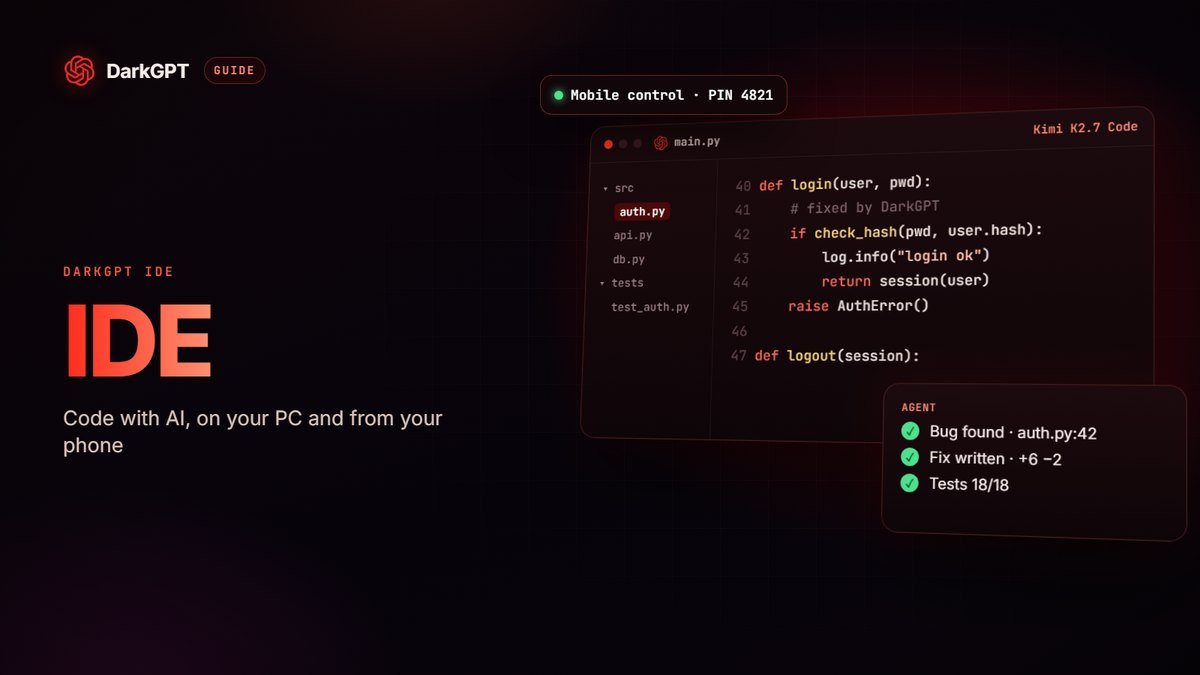 DarkGPT IDE: The Complete Guide to Coding with AI