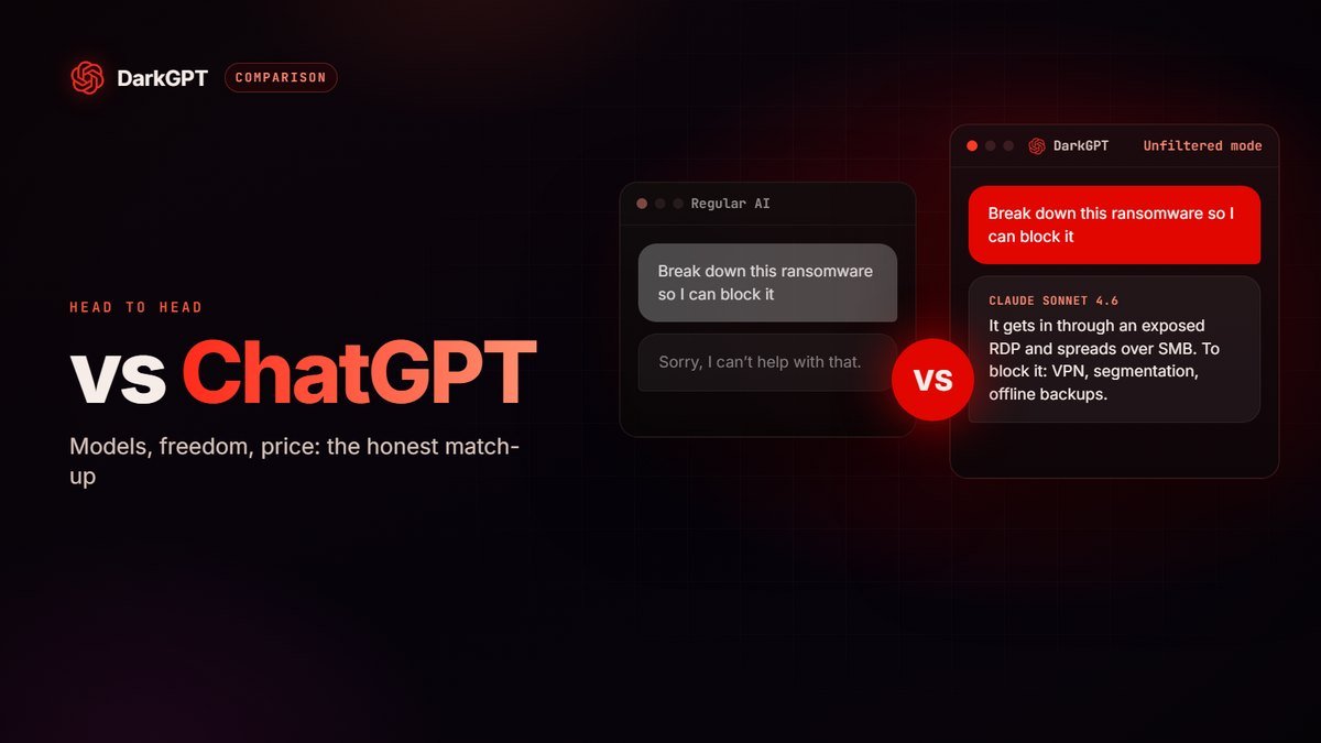 DarkGPT vs ChatGPT: An Honest Comparison