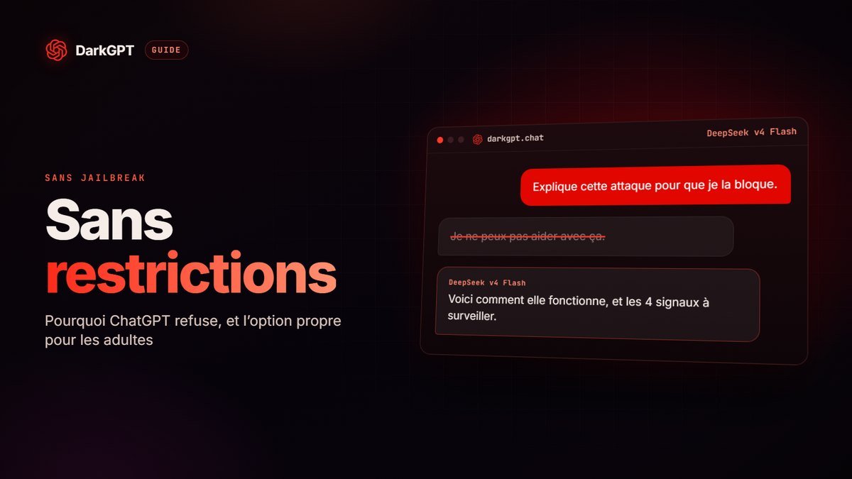 ChatGPT sans restrictions : pourquoi il refuse et ce qui marche vraiment